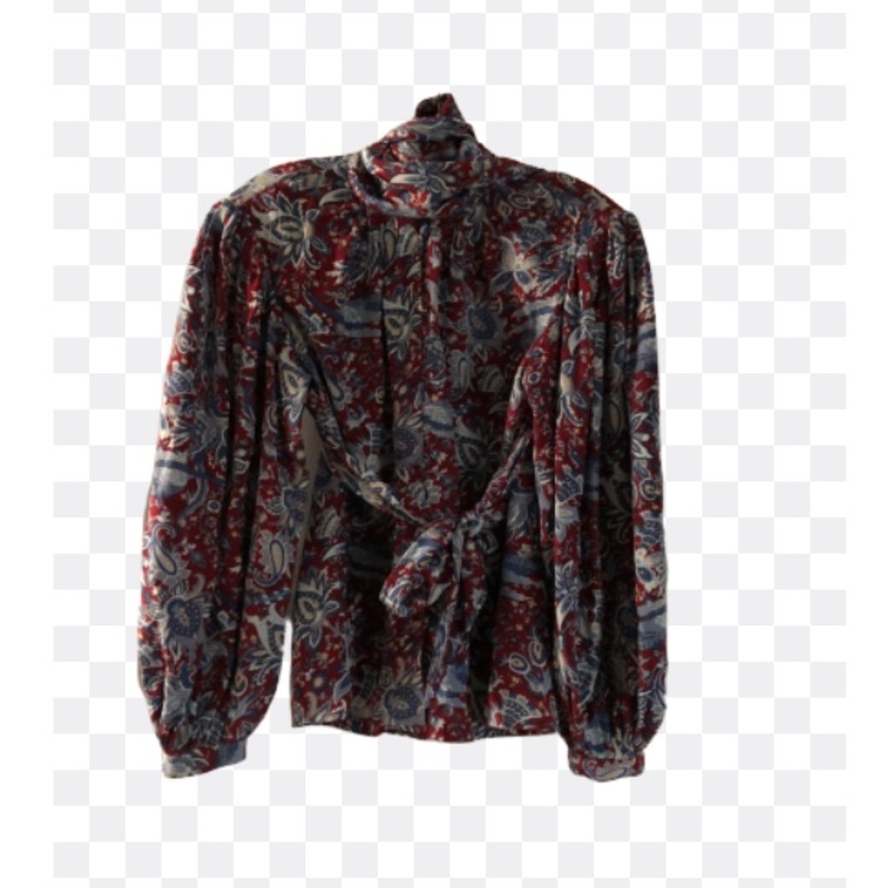 Donald Brooks silk blouse vintage